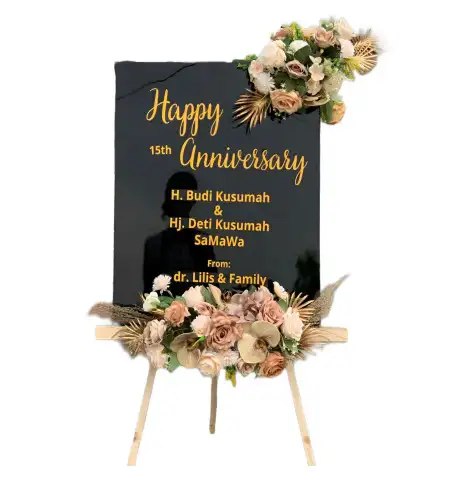 Papan Bunga Akrilik Sumolawang
